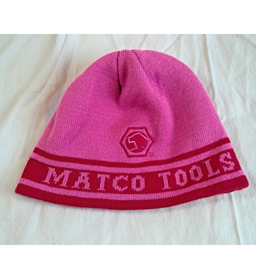 Matco "Tools For The Cause" Pink Beanie/Winter Hat One Size Cancer Awareness